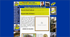 Desktop Screenshot of deckfailure.com